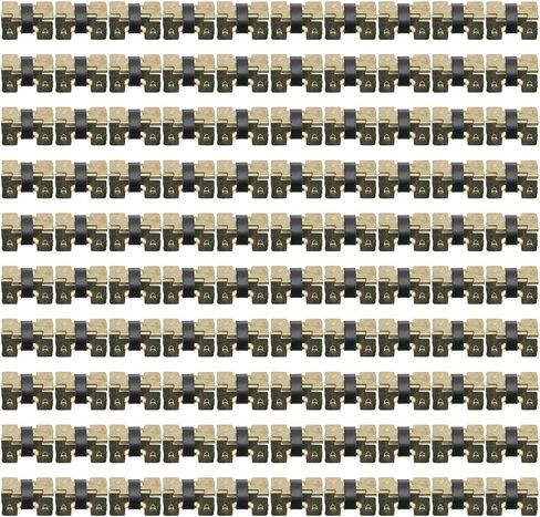 100 PCS مفصلات زنبركية ، حديد متينة إغلاق الناب in Kuwait