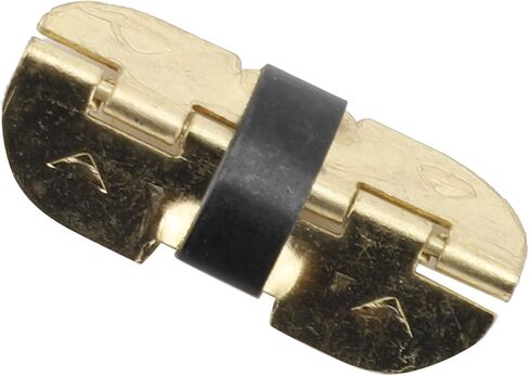 100 Pcs Spring Hinge, Sturdy Iron Self Closing Spring Loaded Hinge for Glasses Case Jewelry Box in Saudi Arabia