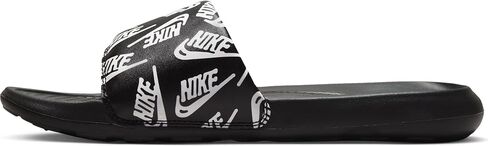 Nike Men's Victori One Slides, Black/White-black, 8 in Saudi Arabia