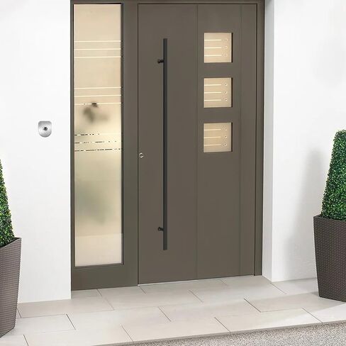 47.05in Push Pull Door Handle,Double Sided H-Shaped Commercial Sliding Doors Handle,Heavy Duty Swing Door Handles Replacement for Glass Door,Wooden Door (Black-Frosted, 47.05 * 1.6in) in Kuwait
