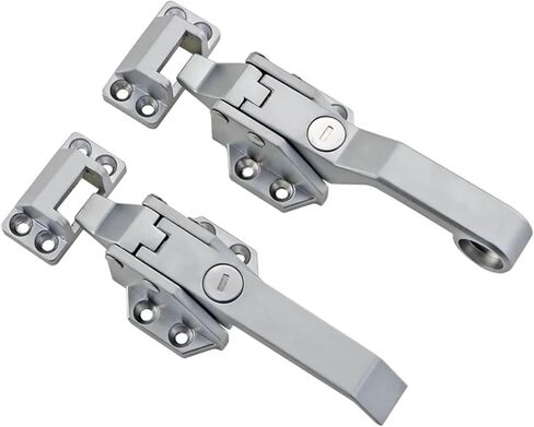 Zinc Alloy Or Stainless Steel Wide Style Storage Industrial Vacuum Tight Closed Door Handle 1Pcs(SS Unlocked) in Saudi Arabia