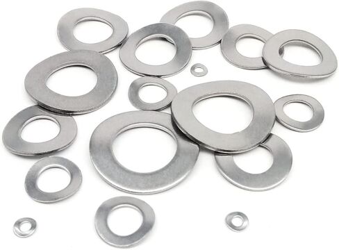 Xwang Store DIN137B M2 M2.5 M3 M4 M5 M6 M10 M12 M14 M16 304 A2-70 FESTER VELUTER CREST LAGE SPRING SPRING (الحجم: M2 100pcs) in Saudi Arabia