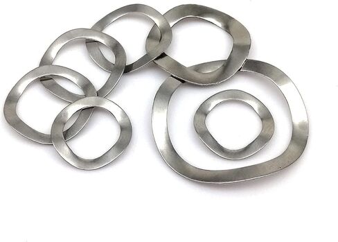 Xwang Store 50pcs M3 M4 M5 M6 M8 M10 M16 M16 M19 M21 M25 304 FESTER FESTER Three Three Wave Crest Gring Gring Gring Gustks for Bearing Maints (Size: M16x21x0.3mm) in Saudi Arabia