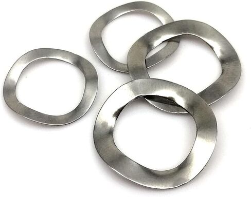 Xwang Store 50pcs M3 M4 M5 M6 M8 M10 M16 M16 M19 M21 M25 304 FESTER FESTER Three Three Wave Crest Gring Gring Gring Gustks for Bearing Maints (Size: M16x21x0.3mm) in Saudi Arabia