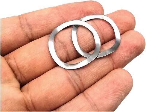 Xwang Store 50pcs M3 M4 M5 M6 M8 M10 M16 M16 M19 M21 M25 304 FESTER FESTER Three Three Wave Crest Gring Gring Gring Gustks for Bearing Maints (Size: M16x21x0.3mm) in Saudi Arabia
