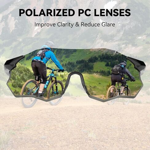 ROCKBROS Cycling Glasses Outdoor Frameless Polarized Sports Running Windproof Glasses Bicycle Equipment Men and Women in Saudi Arabia