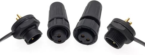 موصل المقبس البلاستيكي IP67 PY07 Z108 BUTT CONNECTOR 2PIN 3PIN 4PIN 5PIN 6PIN 7PIN 8PINS 1PCS (5P BAYONET) in Saudi Arabia