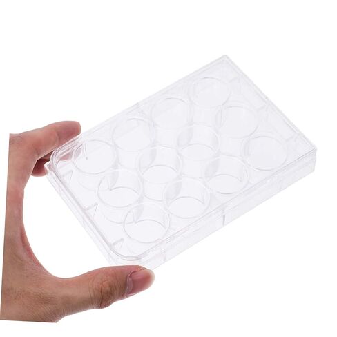 Cabilock Laboratory Cell Culture Plate 12 Hole Tissue Culture Tray Dependable Quick Reaction Performance in Kuwait
