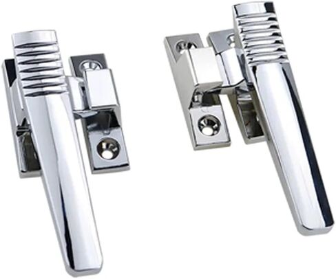 Compulsory Closed Door Handle Zinc Alloy Freezer Drying Furnace Activity Cabinet Lock 1Pcs(Large-Right) in Saudi Arabia