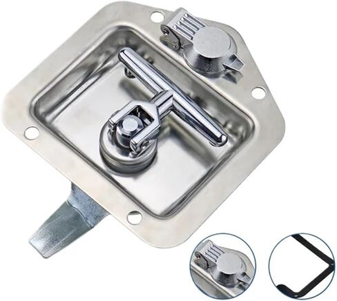 لوحة لسان اللوحة على شكل حرف T 304 خزانة الفولاذ المقاوم للصدأ 1pcs (Macropore-ZDC) in Kuwait