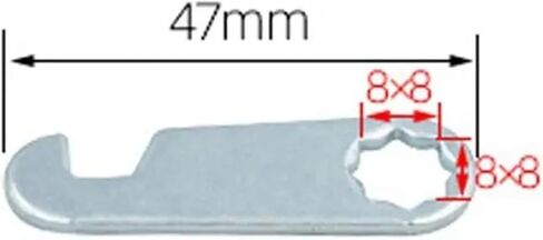 كام قفل الباب القفل الأثاث الميكانيكي سبيكة الزنك أجهزة متعددة الوظائف بدون مفتاح 1pcs (25 مم) in Kuwait