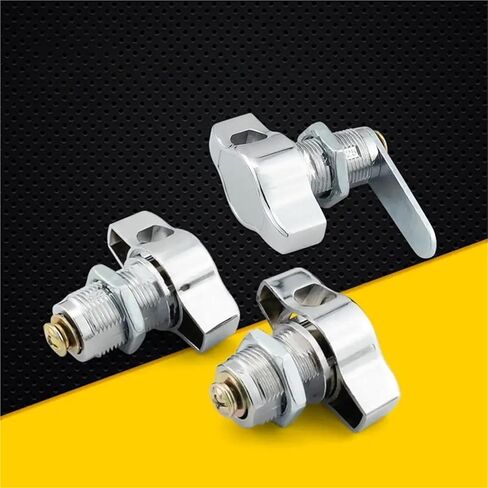 كام قفل الباب القفل الأثاث الميكانيكي سبيكة الزنك أجهزة متعددة الوظائف بدون مفتاح 1pcs (25 مم) in Kuwait