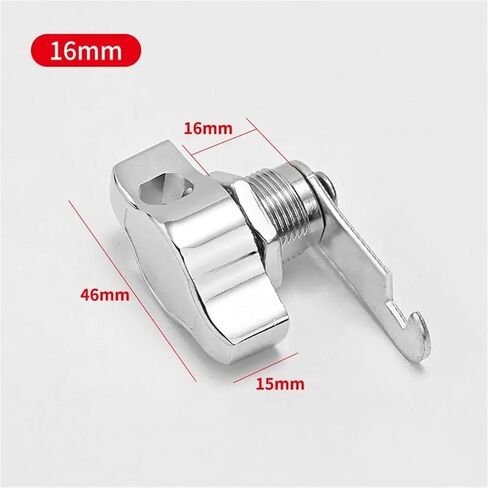 كام قفل الباب القفل الأثاث الميكانيكي سبيكة الزنك أجهزة متعددة الوظائف بدون مفتاح 1pcs (25 مم) in Kuwait