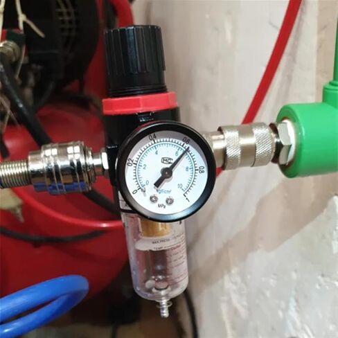 AFR-2000 Pneumatic Filter Air Treatment Unit Pressure Regulator Compressor Reducing Valve Oil Water Separation AFR2000 Gauge in Saudi Arabia