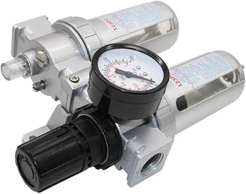 SFC400 1/2 SFC300 SFC200 1/4 Air Compressor Filter Regulator Oil Water Separator Trap Regulator Valve Pneumatic Parts(SFR,200) in Saudi Arabia