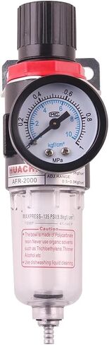 AFR-2000 1/4 Pneumatic Filters AFR2000 Pneumat Filter for Air Compressor Moisture Separator Pressure Regulator Oil Water(AFR-2000 10m Fitting) in Saudi Arabia