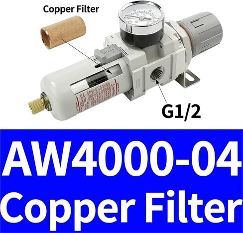 AW4000-04 AW4000-06 AW5000-06 AW5000-10 AIR OIL مياه مياه مكافحة وحدة التحكم في المنظم الهوائي مرشح ضاغط (AW5000-06 FIBLE) in Saudi Arabia