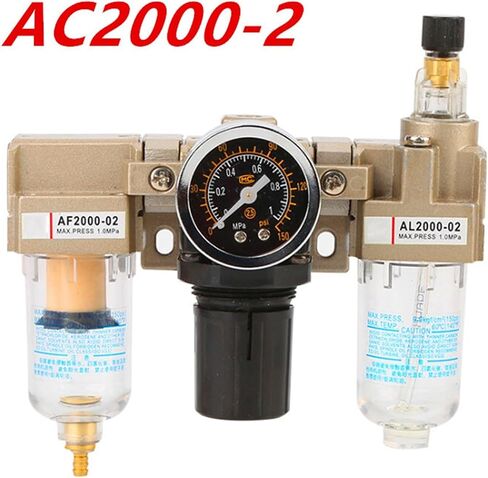 AC2000 AC2000 منظم مرشح الهواء الهوائي الجمع بين ضاغط معالجة هواء الفاصل الزمني للزيت (AC2000-2D) in Saudi Arabia