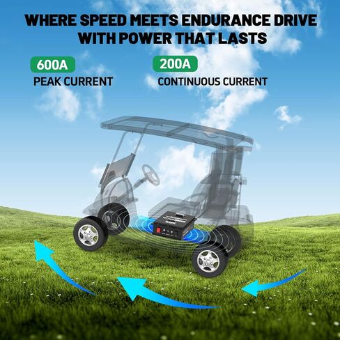 36V 135AH GOLF CART LITHIUM LIFEPO4 بطارية مع شاحن و 200A BMS من الدرجة A DEERTERY BATTERABLE ، 10000+ دورة ، مثالية لعربة الجولف ، وتطبيقات الشبكة (36V 135AH-GC) in Kuwait