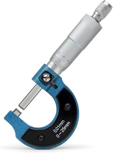 أداة ميكرومتر 0-25 مم خارج ميكرومتر 0.01 مم قياس دقة قياس أدوات الفرجار in Kuwait
