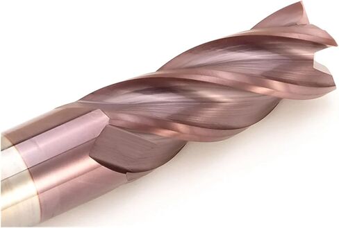 قطع HRC62 4 Flutes 3 4 5 6 8 10 12mm Carbide Tool Tungsten Steel Milling Cutter Cutter Cut Mill Tool CNC Maching endmills (10pcs ، 6.0x20x6dx75l) in Kuwait