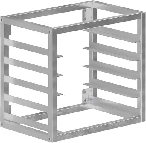 AmGood Wall Mounted Sheet Bun Pan Rack 21" x 13" x 18" | Aluminium | NSF in Saudi Arabia