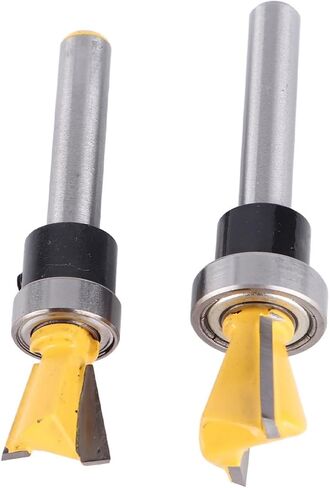Dovetail Bit Router Cutter Set High Strength Metal Smooth Cutting Tool for Woodworking 1/4in Shank in Saudi Arabia