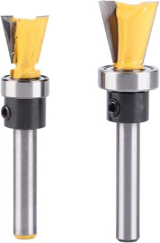 Dovetail Bit Router Cutter Set High Strength Metal Smooth Cutting Tool for Woodworking 1/4in Shank in Saudi Arabia