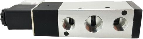 1PCS 4V310 4V320 4V330 air solenoid valve G1/4 G3/8 solenoid valve type pneumatic valve(4V330C-10G3-8 3-5Way-01,AC110V) in Saudi Arabia