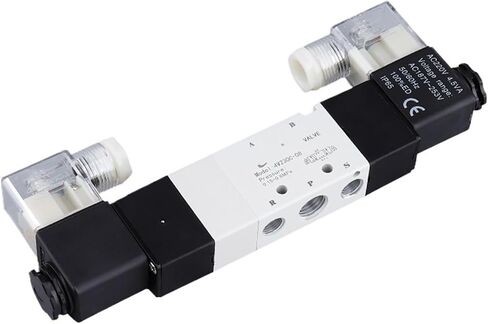1PCS ثلاثية الموضع من خمسة اتجاهات مركز الملف اللولبي الهوائي مختوم 4V130C-06 4V230C-08 4V330C-10 4V430C-15 (4V230C-08 AC380V) in Saudi Arabia