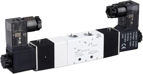 1PCS ثلاثية الموضع من خمسة اتجاهات مركز الملف اللولبي الهوائي مختوم 4V130C-06 4V230C-08 4V330C-10 4V430C-15 (4V230C-08 AC380V) in Saudi Arabia