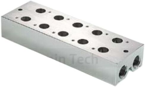 1PCS 3V300 3V400 solenoid valve valve group valve plate series manifold(3V300,KL4-10b) in Saudi Arabia