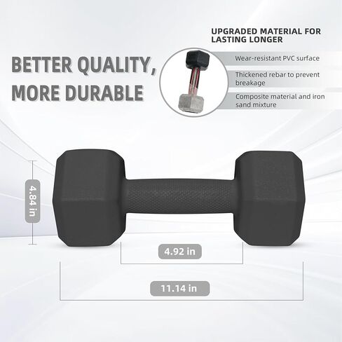 مجموعات وزن يد الدمبل 5/10/15/20/25/36 رطل - 5 ألوان خيارات - تمرين ولياقة أوزان خالية للنساء والرجال معدات الصالة الرياضية المنزلية تدريبات القوة in Kuwait