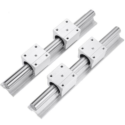 Double nut Ball Screw Control Machine BKBF12+Ball Screw SFU1610+DSG16H+Coupling D25L30+HM12-57 Motor Base+SBR16 +4PC SBR16UU Slider(350mm) in Kuwait