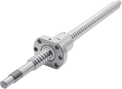 Metal Ball Screw nut SFU2005 Ballscrew 200mm-1000mm Processing Mode Ballnut Ball Screw RM 2005 End Machined for BK15 BF15(750mm) in Saudi Arabia