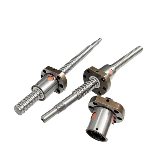 Double nut Ball Screw Control Machine 300 350 400 To1000mm C7 End Machined BKBF20 End Support Coupling Accessories Ball Screw SFU2510 Set(350mm) in Kuwait