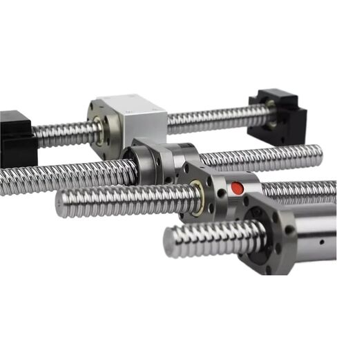 Double nut Ball Screw Control Machine 300 350 400 To1000mm C7 End Machined BKBF20 End Support Coupling Accessories Ball Screw SFU2510 Set(350mm) in Kuwait