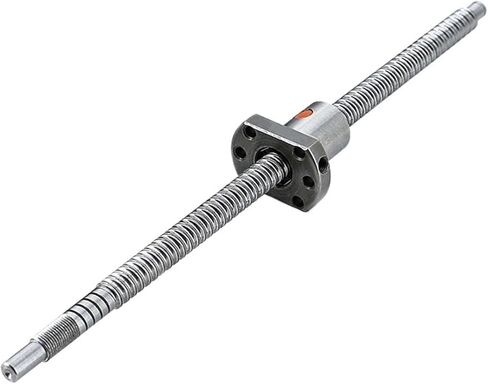 Metal Ball Screw nut 12mm Shaft 4mm SFU1204 100mmto1100 Mm Rolled Ball Screw C7 with Flange Single Nut and BK BF10 End Machined CNC for CNC(1100mm) in Saudi Arabia