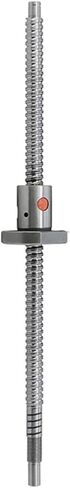 Metal Ball Screw nut 12mm Shaft 4mm SFU1204 100mmto1100 Mm Rolled Ball Screw C7 with Flange Single Nut and BK BF10 End Machined CNC for CNC(1100mm) in Saudi Arabia