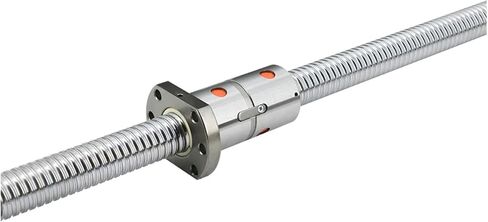 Metal Ball Screw nut 1900mm 20mm C7 Precision Ball Screw with Nut SFU2005 SFU2004 SFU2010 with 5/4/10mm Lead(2004-3 Single nut) in Saudi Arabia