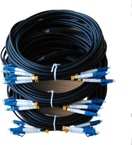 المدرعة 4 النوى Singlemode الألياف البصرية patchcord Jumper (LC-LC TPU 400M) in Kuwait