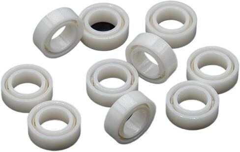 1PCS Full ZrO2 Ceramic Ball Bearing MR74 4x7x2.5 MM ABEC-9 ZRO2 Zirconia Ceramic Fishing Reels Miniature Ball Bearings in Saudi Arabia
