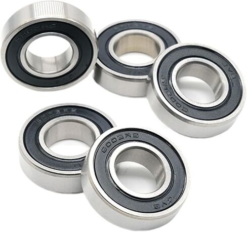 2PCS 6200RS Ceramic Bearing Double Rubber Sealing Cover Hybrid Ceramic Bearing 6200-2RS 10 * 30 * 9 mm in Saudi Arabia