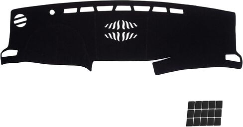 KEYOOG Dashboard Cover Dash Mat Fit for 2015-2010 Le-xus RX, RX270 RX350 RX450h (for Left Hand Drive),Car Dash Board Mat Anti-Glare Carpet,Non-Slip Pad Sunshield Protector (Black) in Saudi Arabia