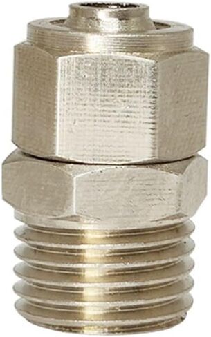 1PCS Pneumatic Hose Connector OD PC 4 6 8 10 12 16mm To M5 1/8" 1/4" 3/8" 1/2" Male Quick Thread Coupler Tube Air Pipe Fitting(OD 12MM,1/4") in Saudi Arabia
