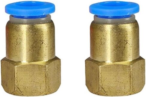 1PCS Air Pipe Fitting PCF 4 6 8 10 12mm Hose Tube 1/8" 1/4" 3/8" 1/2" Female Thread Brass Pneumatic Connector Quick Joint Fitting(PCF10-01) in Saudi Arabia