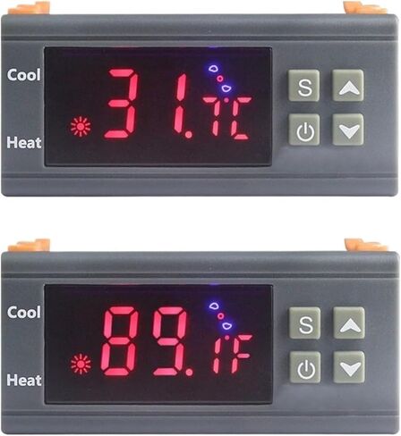 1pcs KT1230W 30A Intelligent Digital Thermostat Temperature Controller Regulator C/F for Incubator with Thermoregulator Relay Output in Saudi Arabia