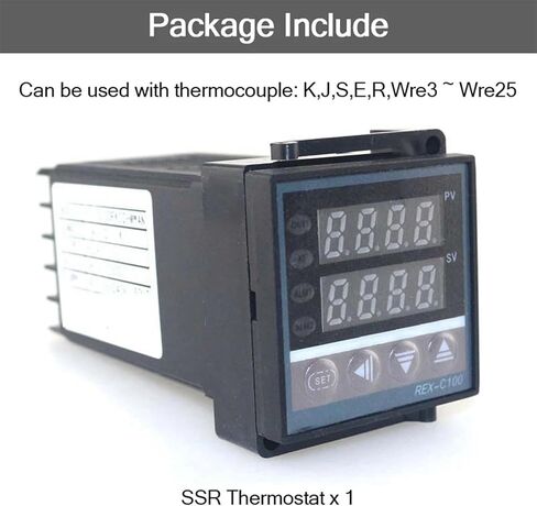 وحدة تحكم درجة حرارة PID الرقمية ترموستات AC 110V 220V SSR DC 12V الإخراج 0 ~ 400 celsius لحضانة الحوض (set2) in Saudi Arabia