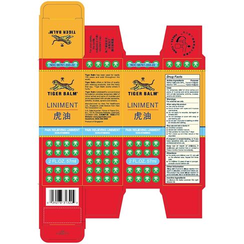Tiger Balm Liniment Fmly Sz in Saudi Arabia