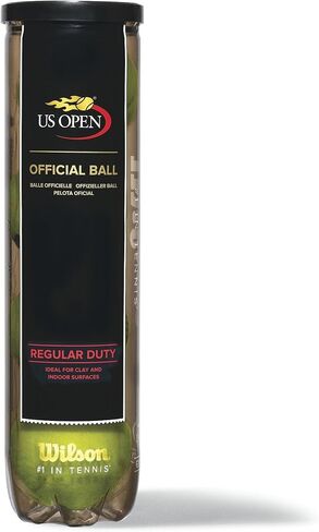 Wilson US Open Tennis Balls - واجب منتظم ، Can Single (4 كرات) in Saudi Arabia